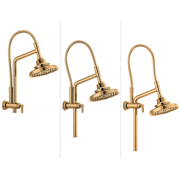 Essential™ Shower Series 10 7/16" Classic Slide Bar Shower Arm And Flange