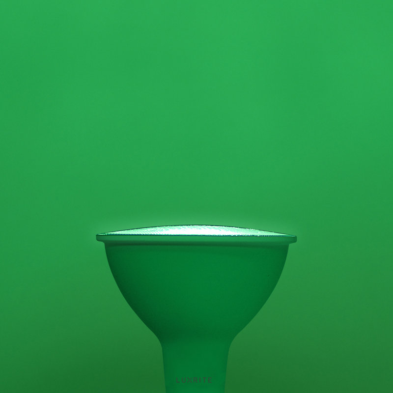 8 watts (45 watts équivalents), DEL PAR38, ampoule à DEL colorée, culot moyen E26 (standard), 4, Vert