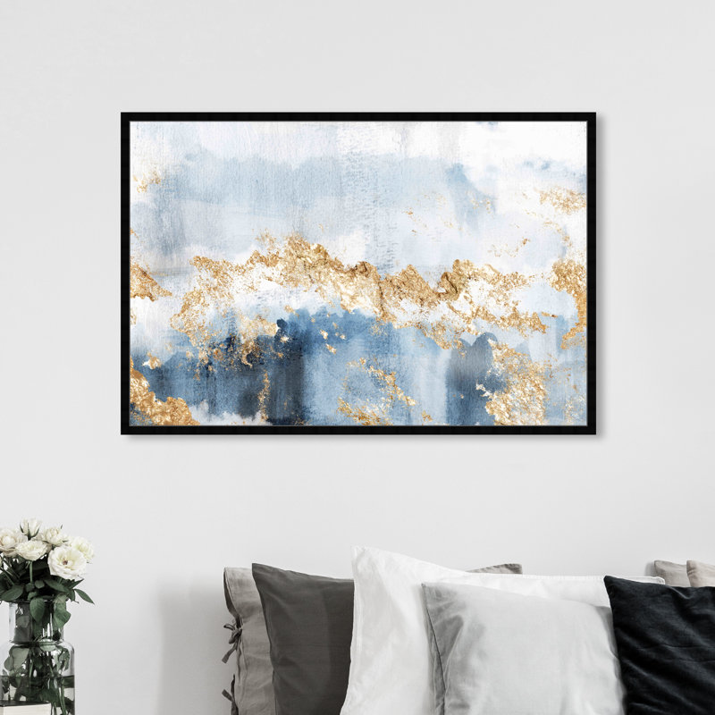 «Huit jours par semaine», reproduction d'impression, H 26 po x l 38 po, Papier avec cadre noir