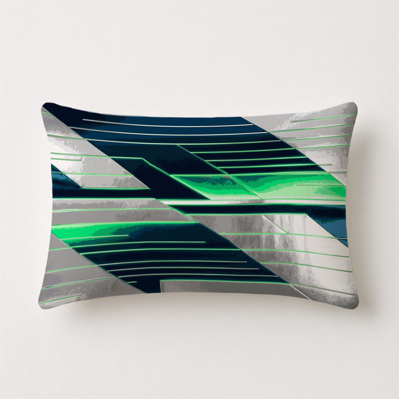 Celestial Horizon Indoor And Outdoor Throw Pillow, Rectangle 14"H x 20"W