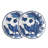 Blue Bird 7.5" Bone China Appetizer Plate