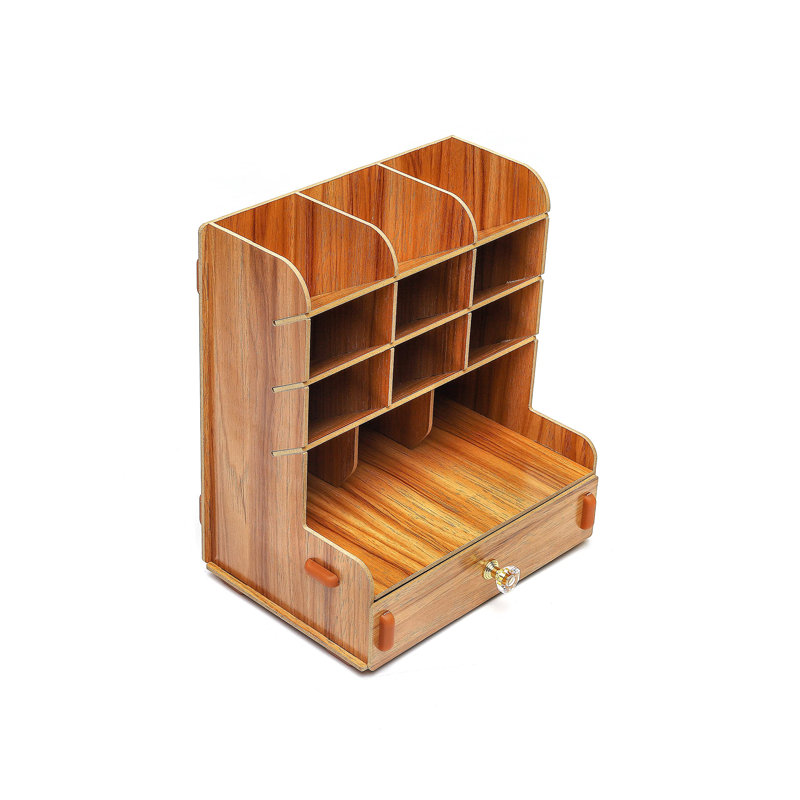 Emelina Manufactured Wood Desk Organiser