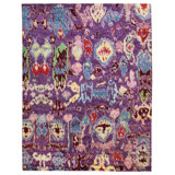 One-of-a-Kind Rectangle 7'10" X 10'4" Hand Knotted Area Rug