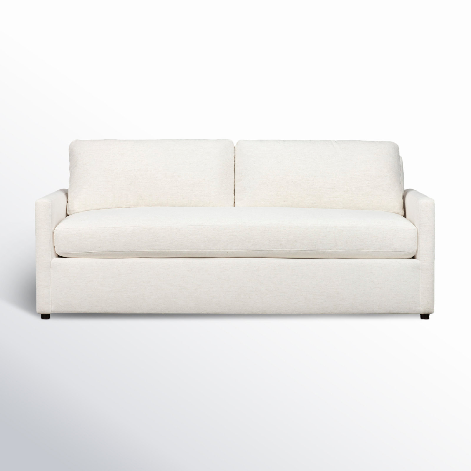 Damari 84'' Sofa, Nomad Snow Crypton® Chenille