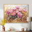 Ikisha pivoines dans le champ de blé II - pivoines, art mural-1187522618-1187522619-1187522597