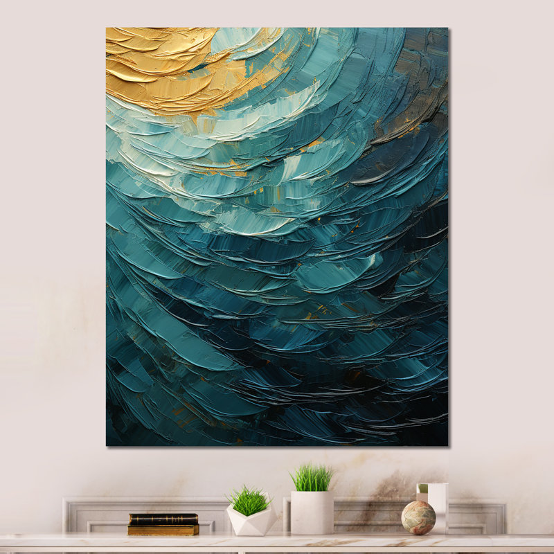 Okehampton - Abstract Spirals Metal Wall Art, 20" H x 12" W x 1" D