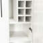 Polyvalent, extensible, rangement pour garde-manger, organisateur, portes en verre, panneau de particules et armoire fonctionnelle,