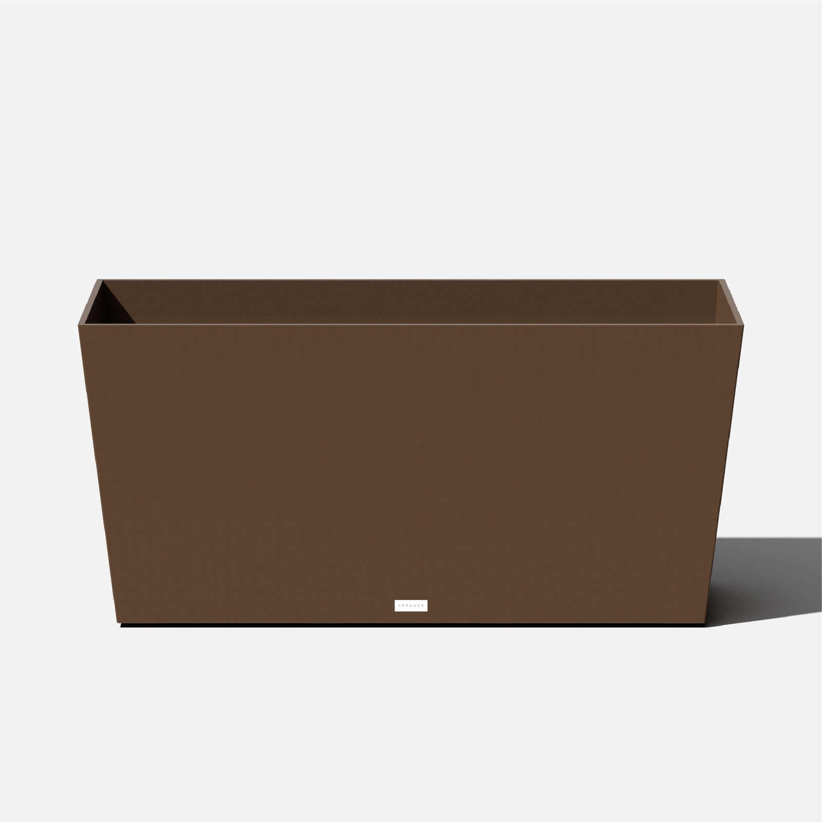 Pure Series Planter Box, Espresso, 19.75" H x 39.5" W x 12.5" D, 1