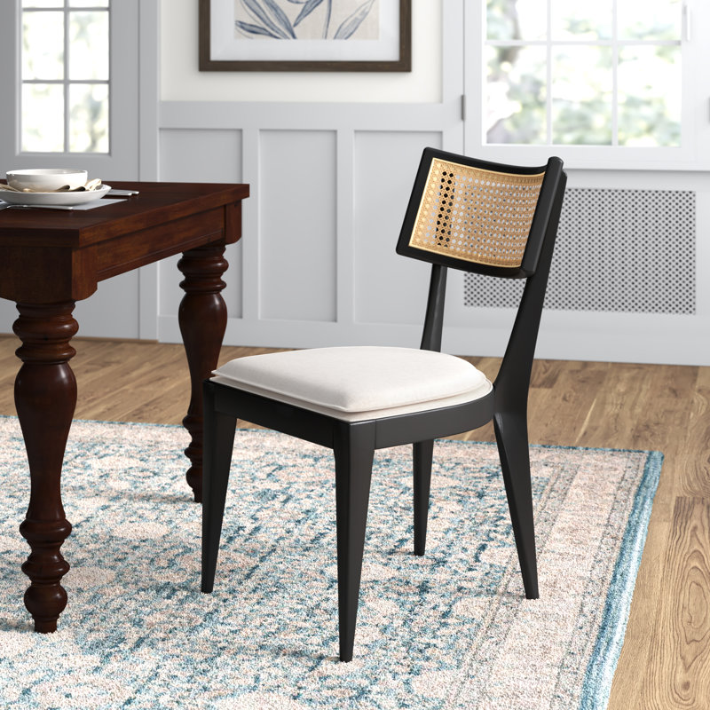 Chaise d'appoint Octavia, Ébène brossé