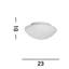 Artigoran Glass Flush Mount
