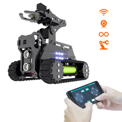 Adeept Rasptank Mobile Wifi Smart Robot Car Kit