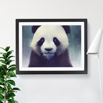 Effervescent Panda - Single Picture Frame Painting
