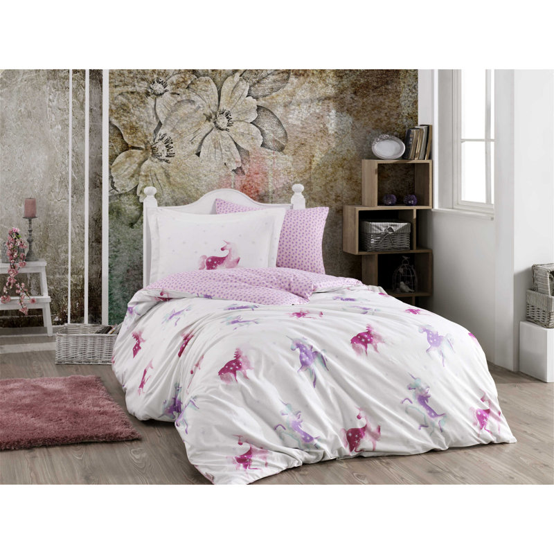 Legere White/Pink Reinforced Cotton 152 TC