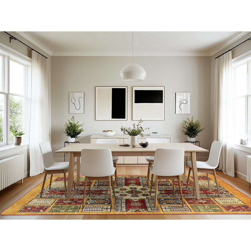 Patchwork Indoor Rug, Rectangle 7' x 10'