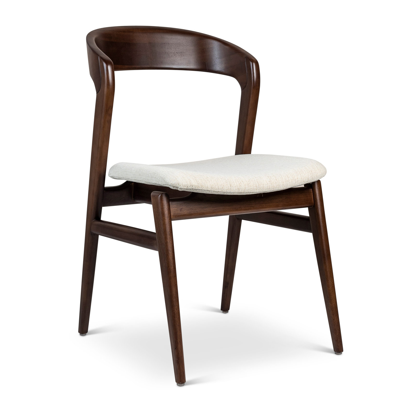 Anela Oak Side Chair, Nogal/Medley Ivory