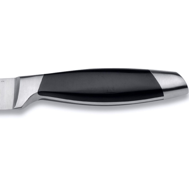 BergHOFF Moon 3-Pc Stainless Steel Cutlery Set Chef's Knife Serrated Bread Knife Poultry Shear