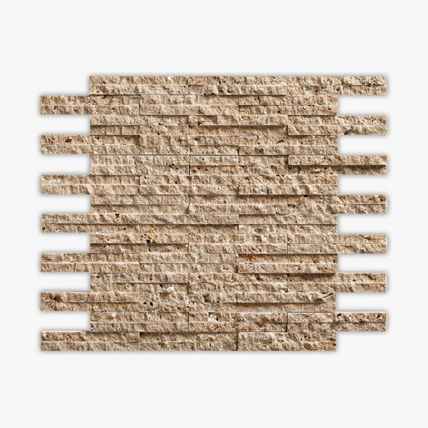 Noce Splitface Paris Travertine Mosaic