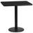 Rectangular Laminate Dining Table Top with Round Base-31301691-31301701
