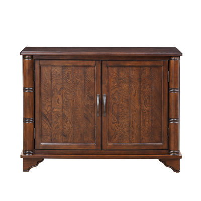 40" Entryway Console Table, Retro Design. Finish, Storage Shelf. Solid Wood Feet, Tabletop, Foyer Furniture Table With Shelf, Wide, For Living Room. T