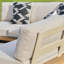 Aveneil Aluminium & Acacia 5 - Person Garden Lounge Set with Cushions