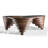Papella Glass Top Single Coffee Table