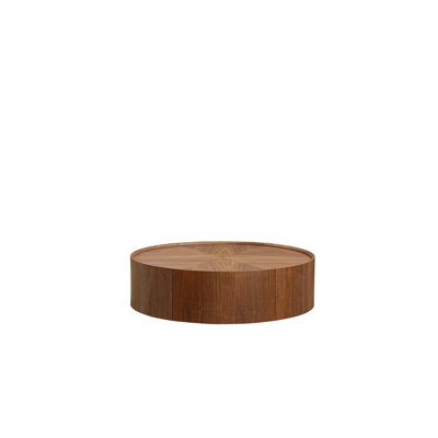40-inch Coffee Table With Natural Walnut Top