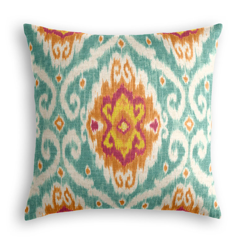 Spice Islands Square Pillow Cover & Insert, 16" x 16"