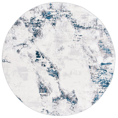 Tapis gris / bleu Mcelwain