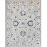 Oushak One-of-a-Kind Rectangle 8'11" X 11'8" Hand Knotted Area Rug