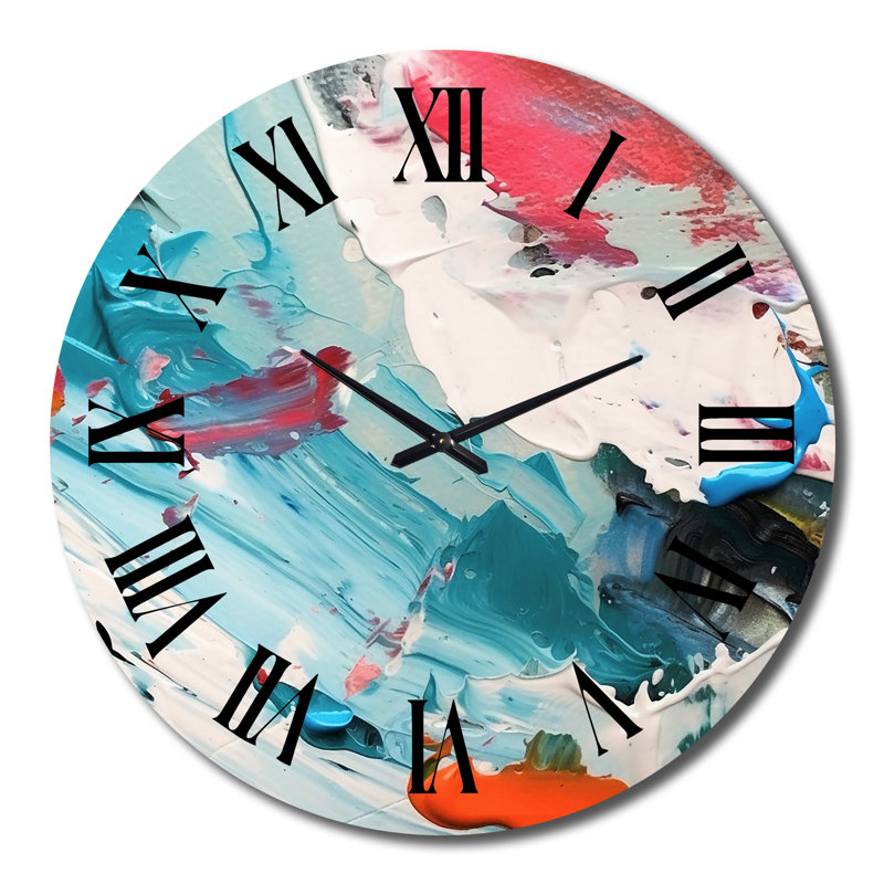 Horloge murale Winter of Delightful Uncert certaine, Très grand