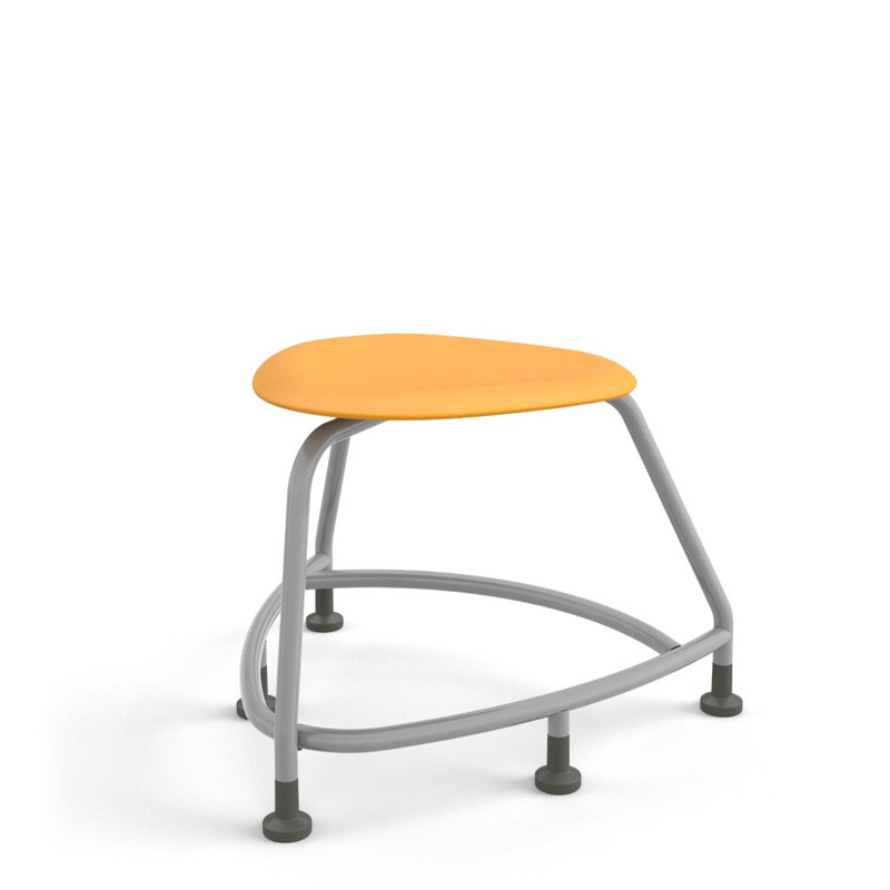 Chaise 360, glissières, Orange