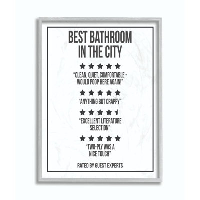 " Five Star Bathroom " by Daphne Polselli