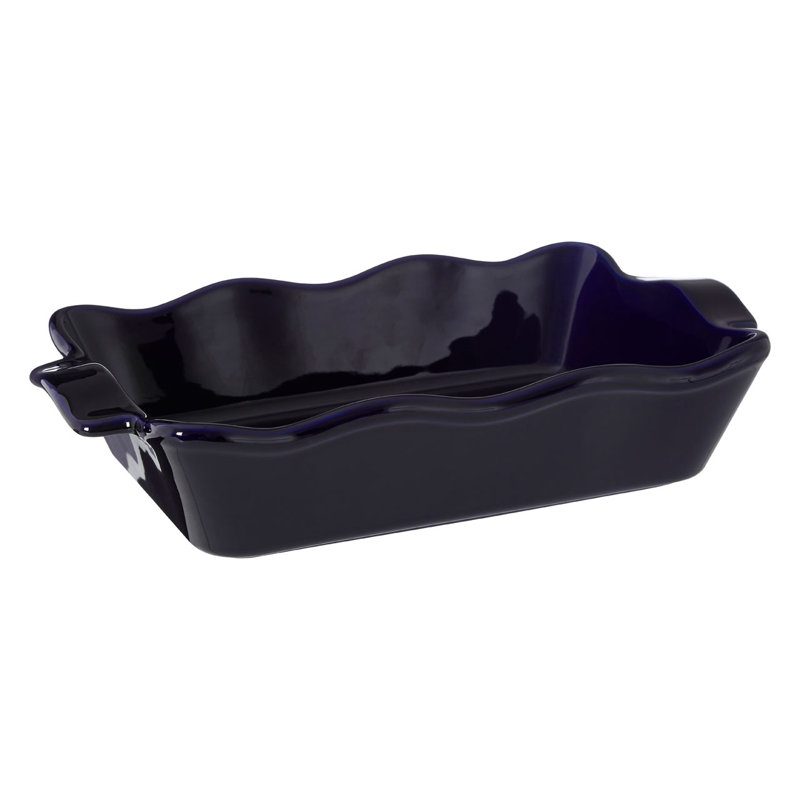 Symple Stuff Rectangle Stoneware Baker Bakeware, 38cm