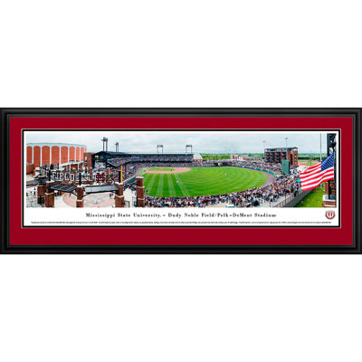 NCAA Mississippi State Baseball Panoramic Print