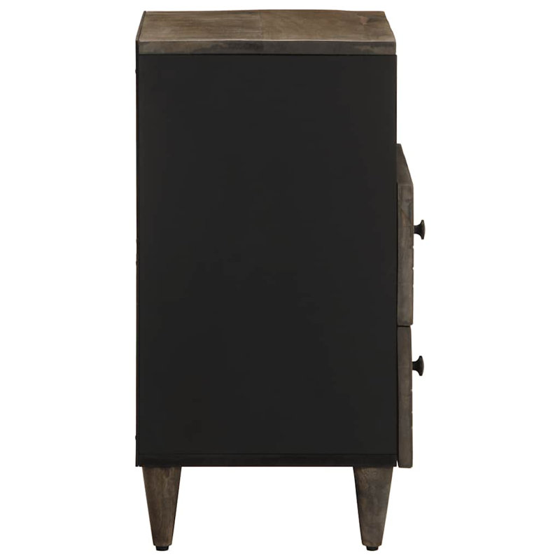 50cm W Metal Bedside Table