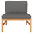 Teak Patio Chair with Cushions-58919156