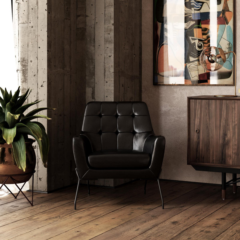 Marley Faux Leather Accent Chair