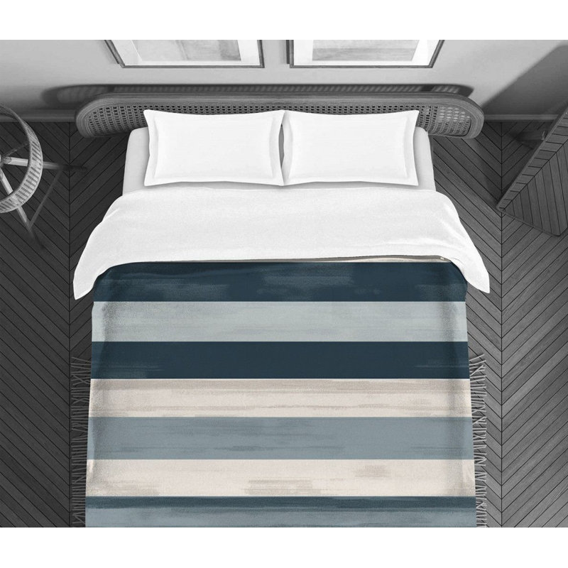 Horizontal Stripe Comforter