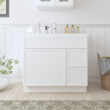 36'' Single Bathroom Vanity Base Only
