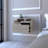 Floating Nightstand Chester, Bedroom, Light Gray-262135135
