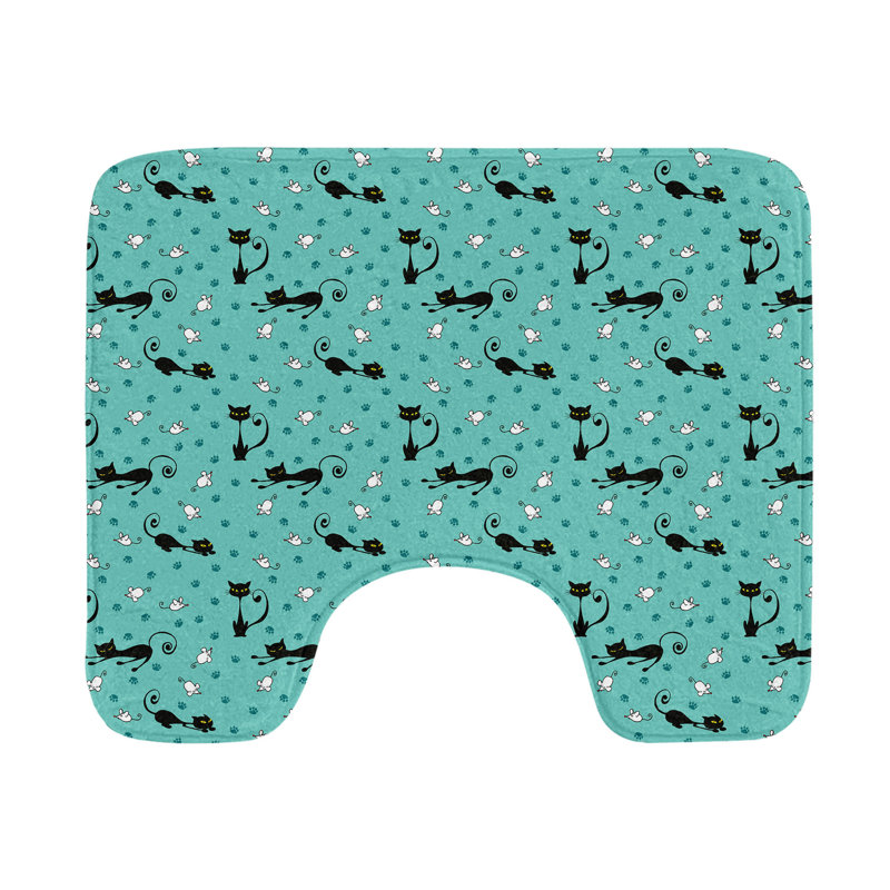 Tapis pour salle de bain Cat