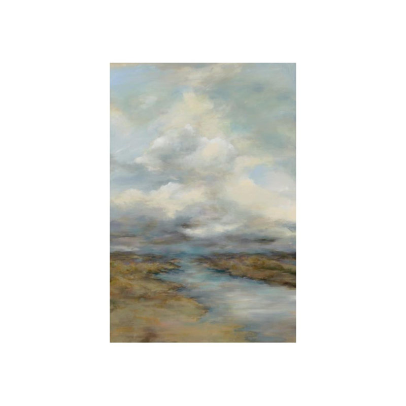 Into The Clouds Print by Beverly Fuller, Glass Coat, 60" H x 40" W x 1.5" D