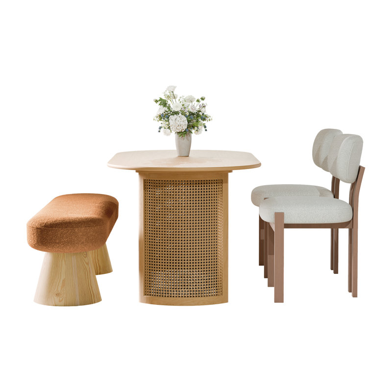 Ensemble repas pour 4 personnes Marco, Orange