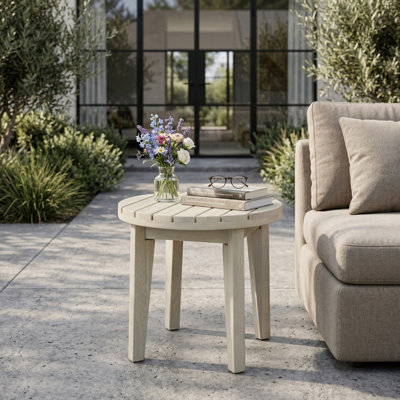 Mulkey Solid Wood Side Table
