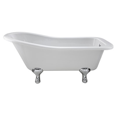 Brockley 1700mm x 730mm Soaking Acrylic Bathtub