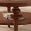 Table basse en bois massif au design créatif