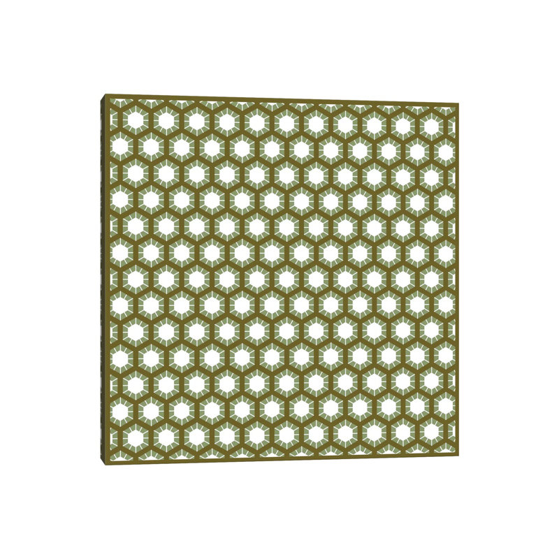 Honeycomb by 5by5collective - Wrapped Canvas Print, 45.72 cm H x 45.72 cm W x 3.175 cm D