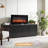 Carsten 60" 3-in-1 Electric Fireplace Insert with Adjustable Color Flames & Fire Cracking Sound-1439548249