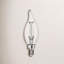 Visual Comfort & Co. LED Flame Tip 4W E12 Candelabra base Clear Edison Style light bulb-115638699