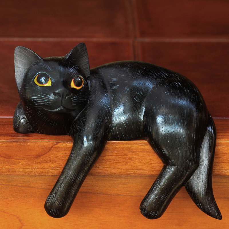 Sculpture Filicia signée chat balinais